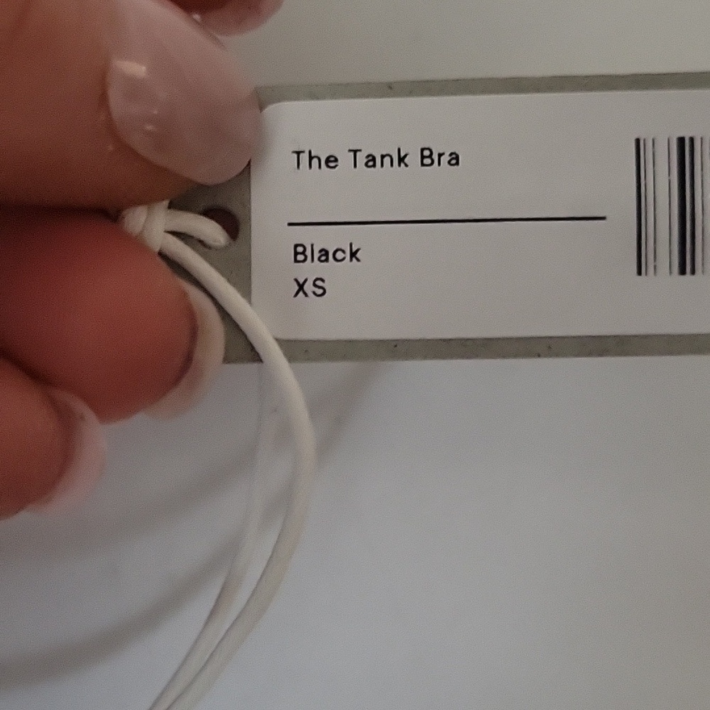 Everlane The Tank Bra in Black•XS - Picture 10 of 11
